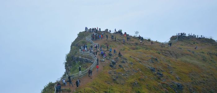 मानहुँकोटमा एकैदिन १० हजार पर्यटक
