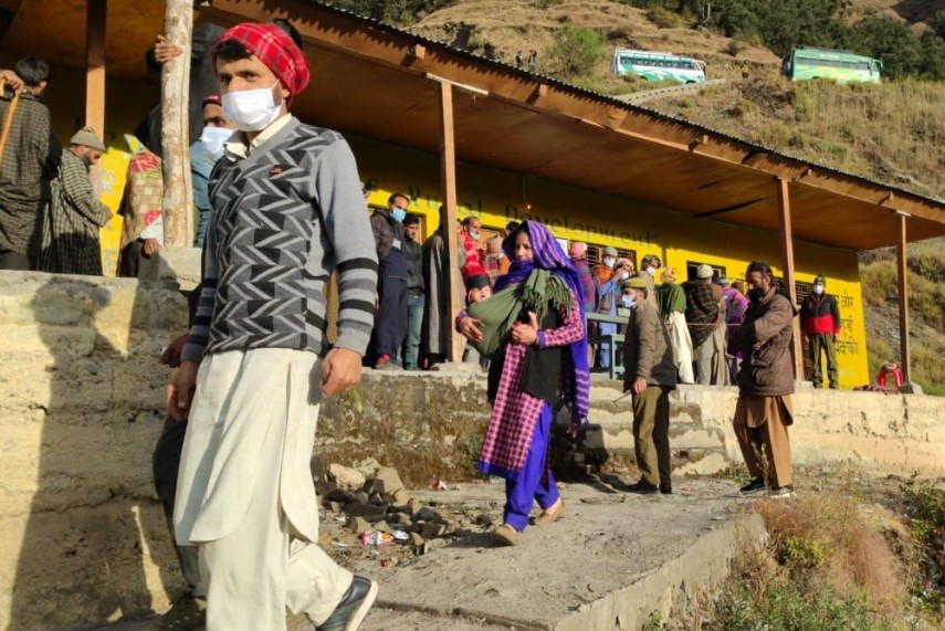 भारतको जम्मु कश्मिरमा पहिलो चरणको मतदान