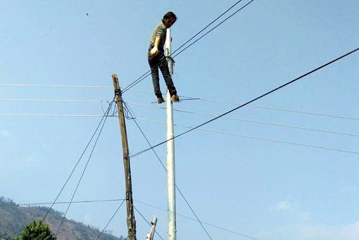 पाँचखालमा छ हजार विद्युत्पोल फेरिए
