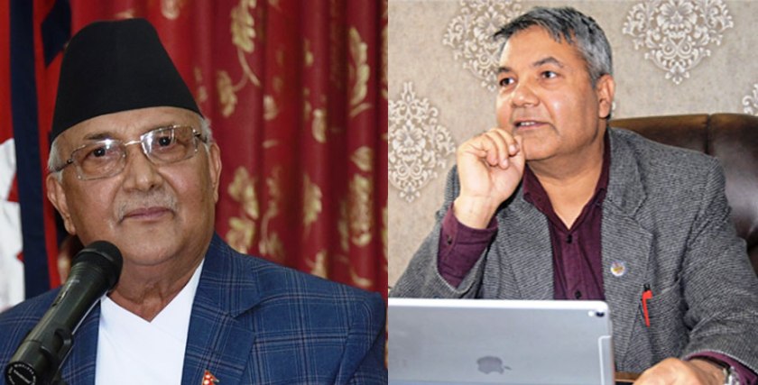 केपी ओलीलाई केन्द्रीय कमिटीबाट हटाउन नसकिने : पूर्वमन्त्री बाँस्कोटा