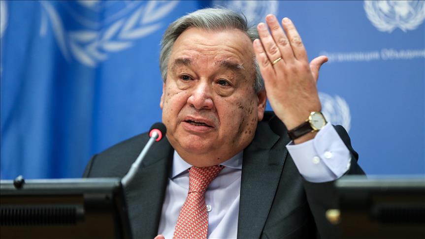 UN chief calls for making 2021 “year of healing” in New Year message