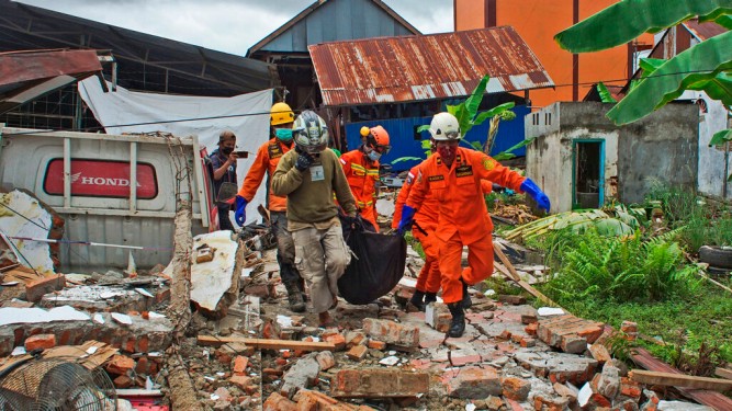 Death toll of Indonesia’s earthquake climbs to 56