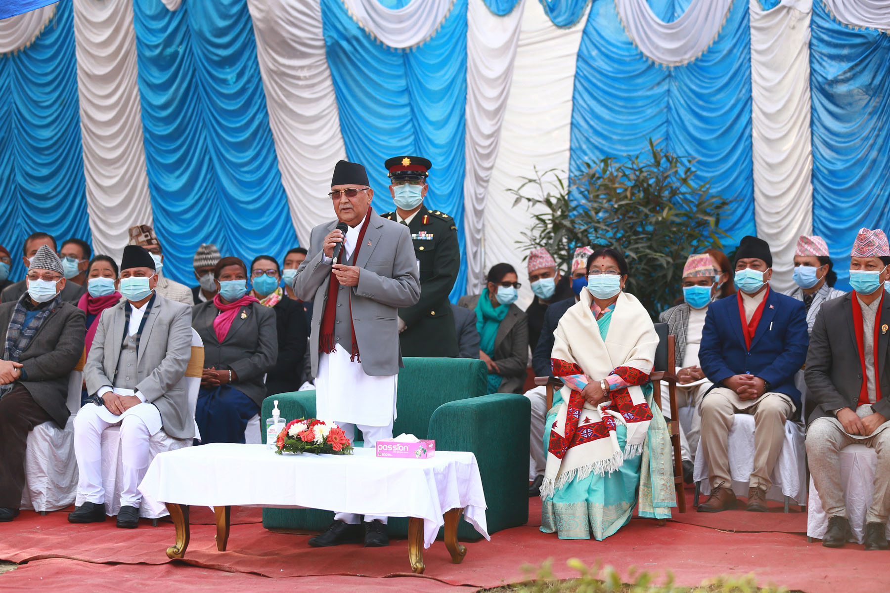 शहीदको सपना साकार पार्न सरकार  क्रियाशील छः प्रम ओली