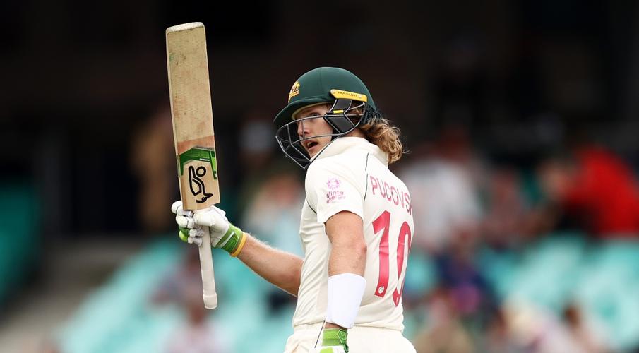 Pucovski, Labuschagne 50s put Australia on top in third Test
