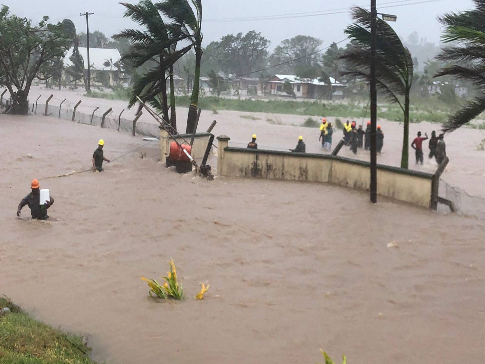 One dead, five missing as fresh cyclone batters Fiji