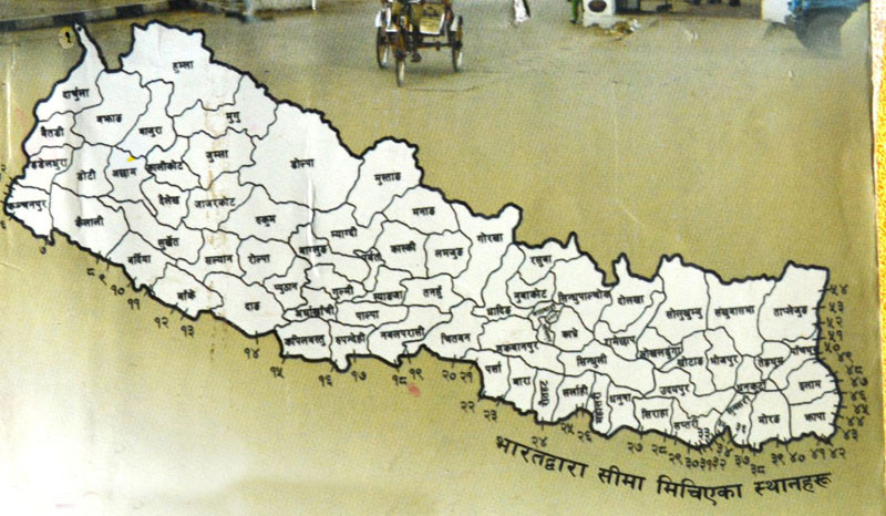 भारतीय अतिक्रमणको प्रतिकारमा नेपाली