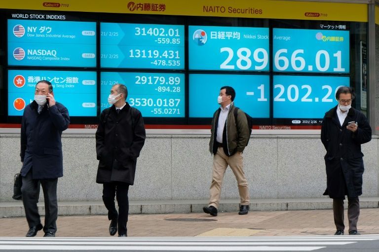 Tokyo’s Nikkei ends down almost 4 percent after US rou