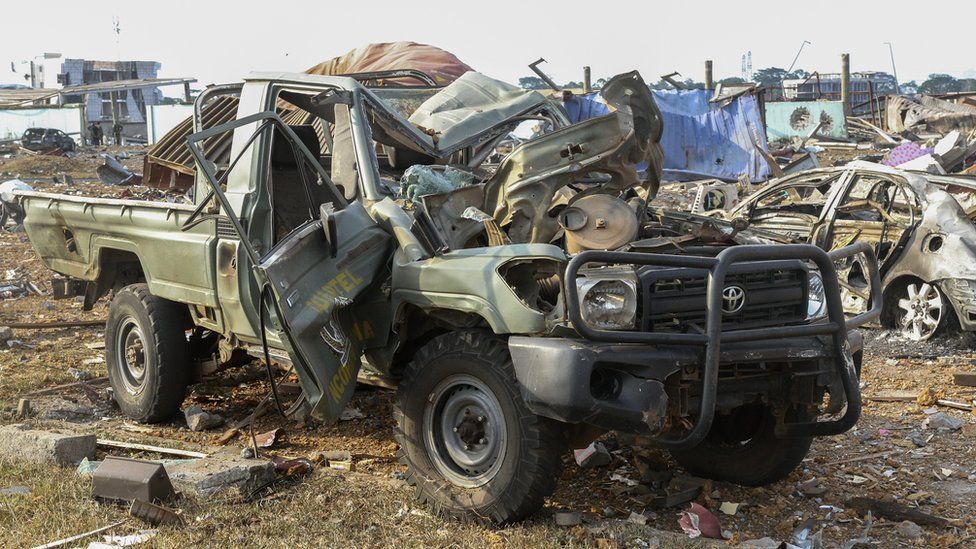 98 dead, 615 injured in explosions in Equatorial Guinea’s largest city