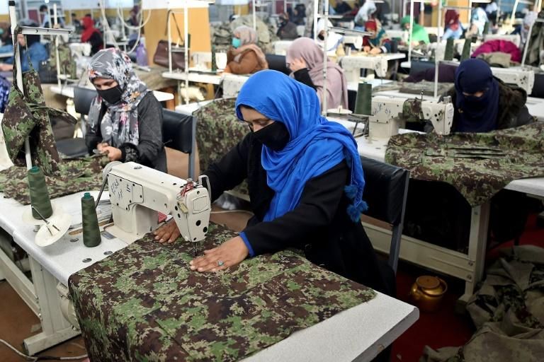 Afghan sewing factory offers lifeline to war widows