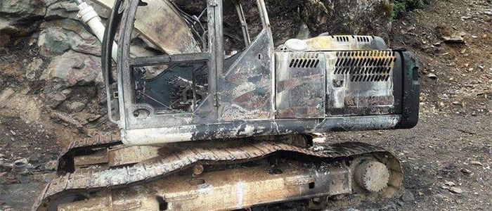 डोल्पामा नगरप्रमुखका दुई डोजरमा आगजनी