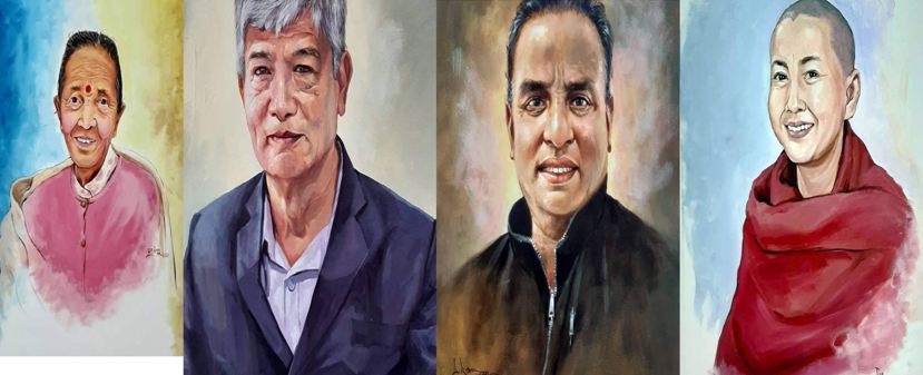 बोलिरहेका मुहाराकृति…