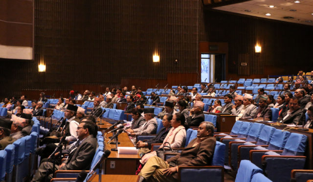 प्रतिनिधिसभामा तीन वार्षिक प्रतिवेदन पेश