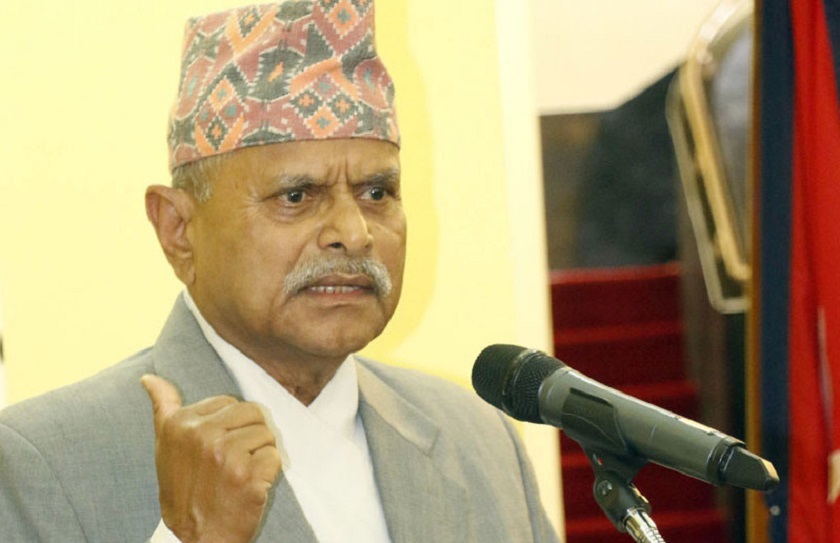 राजनीतिक दलहरुले आआफ्नो जिम्मेवारी पूरा गर्नुपर्छः पूर्वराष्ट्रपति डा यादव