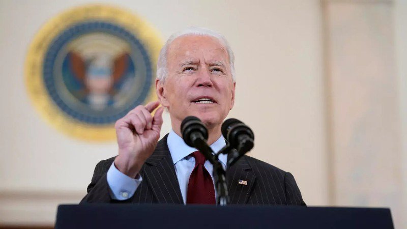 Biden celebrates an America ‘on the move again’
