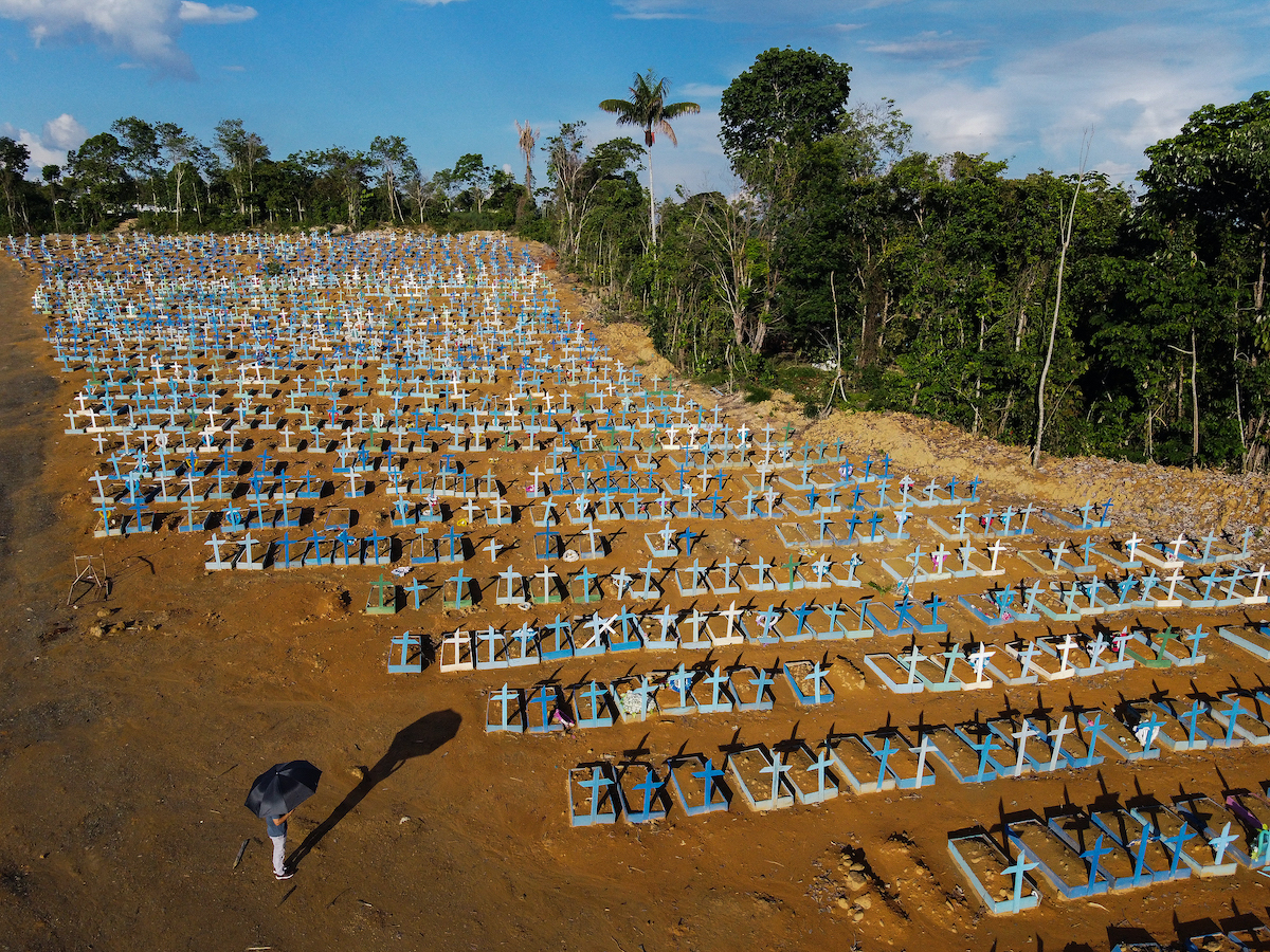Brazil’s daily Covid death toll surpasses 4,000