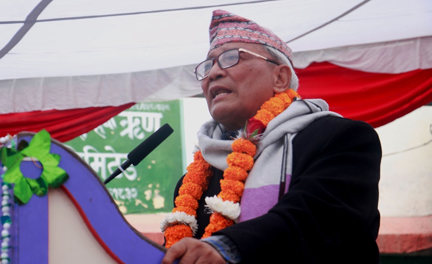 राजनीतिक स्थायित्वका निम्ति गम्भीर बनौं : प्रदेश प्रमुख शेरचन