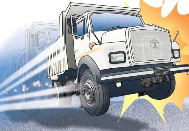 ट्रकको ठक्करबाट मोटरसाइकल चालकको मृत्यु