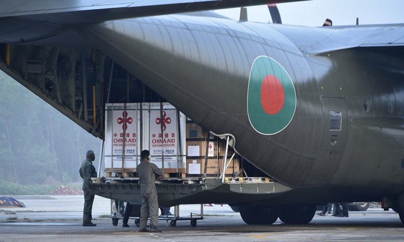 Bangladesh plane carrying China-donated COVID-19 vaccines 	arrives in Dhaka