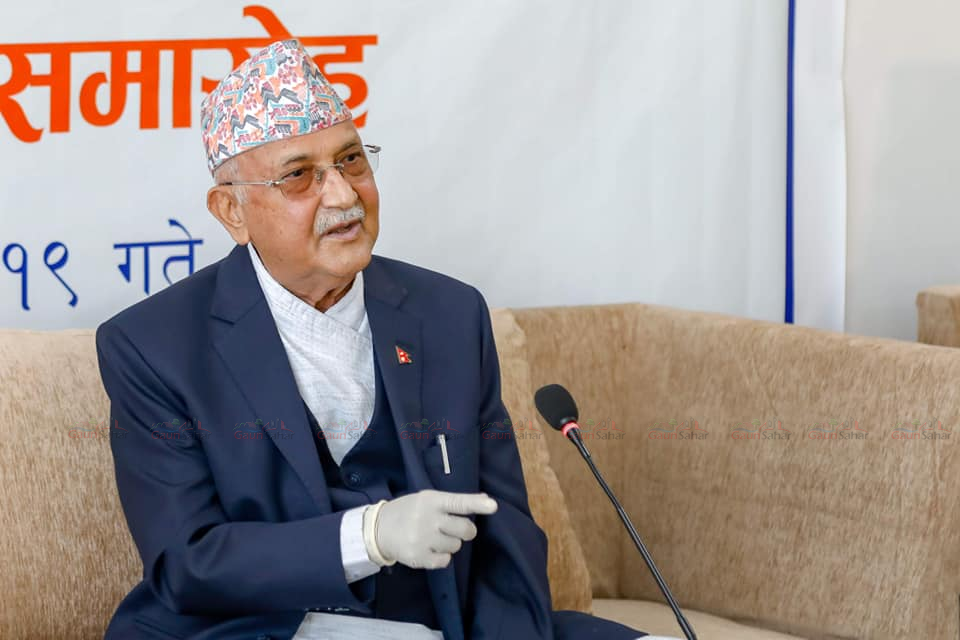 निर्वाचन अगाडि सबैलाई खोप लगाइने छः प्रम ओली
