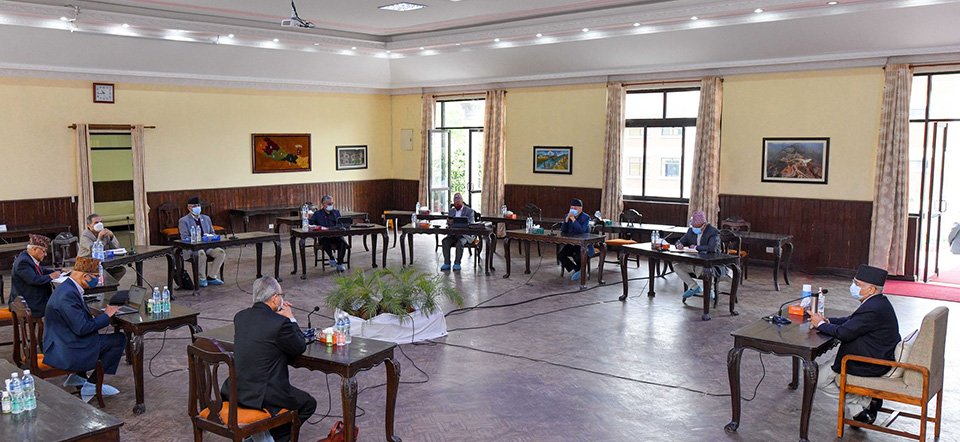एमाले स्थायी कमिटी बैठक आज साँझ ५ बजे प्रधानमन्त्री निवास बालुवाटारमा बस्दै