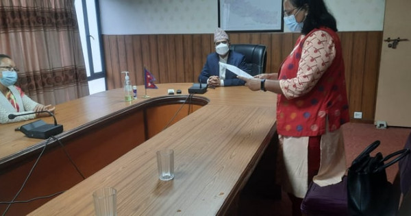 अखिल नेपाल महिला सङ्घद्वारा राष्ट्रपतिको चरित्रहत्या गर्नेलाई कारबाही गर्न माग