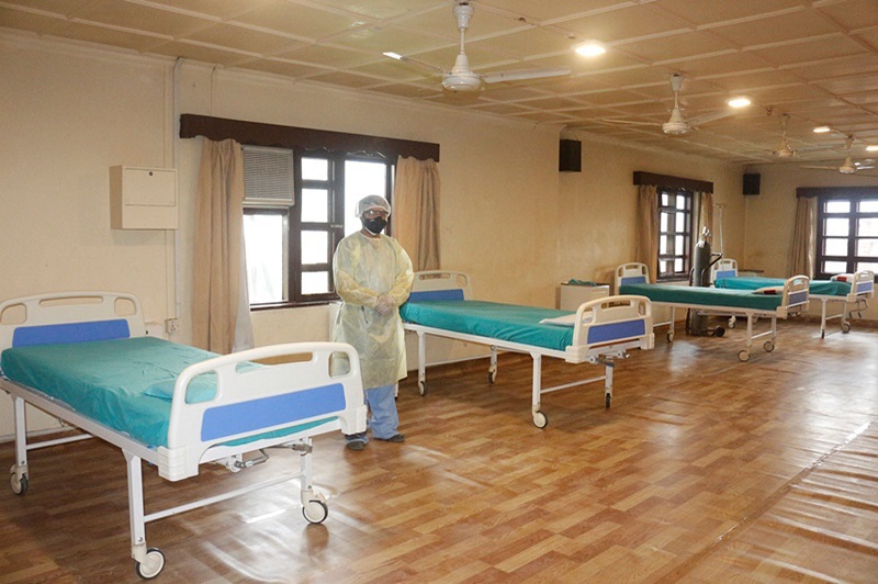 खरानीटार अस्पतालमा २० शय्याको ओइशोलेसन कक्ष