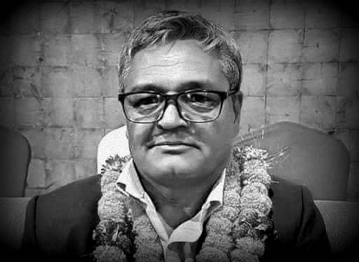 चौलागाईँका निधनमा पार्टीको आधा झण्डा झुकाइने