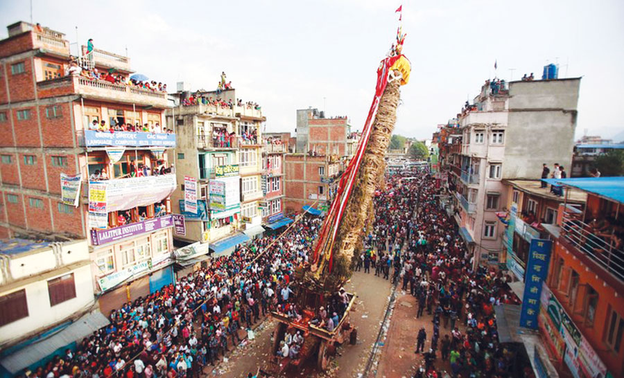 आज रातो मच्छिन्द्रनाथको रथारोहण