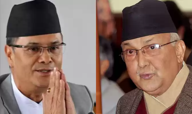 प्रधानमन्त्री ओली र प्रधानन्यायाधीश राणाबीच भेटवार्ता