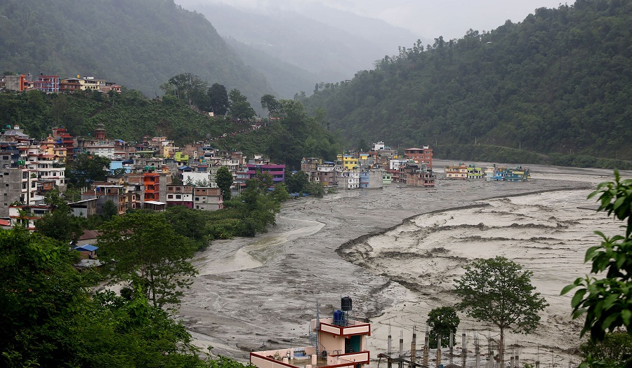बाढीपहिराले मेलम्ची खानेपानी आयोजनामा रु एक अर्बको क्षति