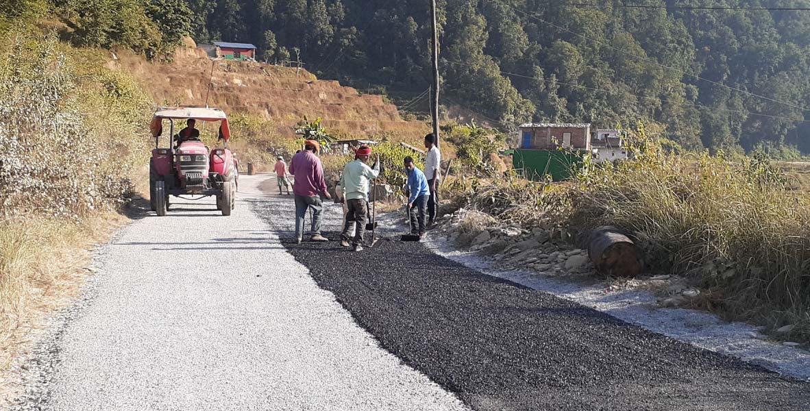 ताप्लेजुङका सबै वडा सडक सञ्जालले जोडियो