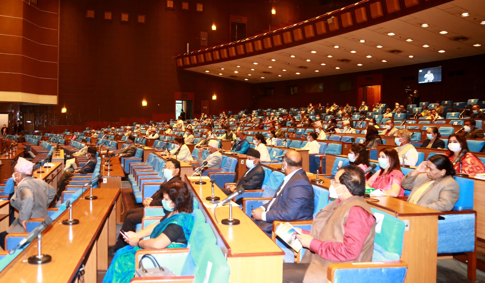 प्रतिनिधिसभामा निर्वाचन आयोगको वार्षिक प्रतिवेदन प्रस्तुत