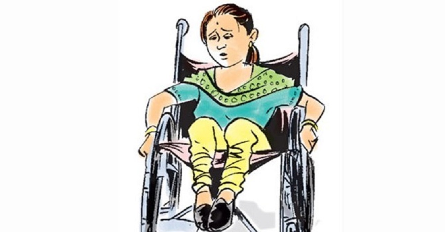 सास्ती व्यहोर्दै अपाङ्गता–महिला