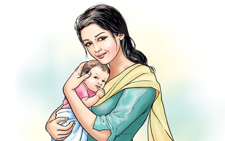 उमेर नपुग्दै आमा बन्छन् किशोरी