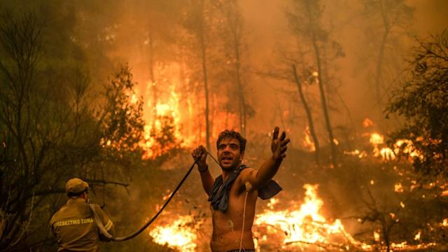 Greece wildfires ‘slowly coming under control’: mayor