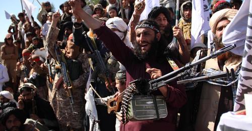 Taliban celebrate defeating the United States