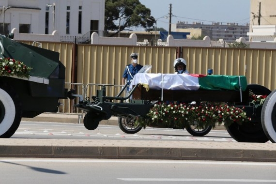 Algeria holds funeral for late ex-president Bouteflika