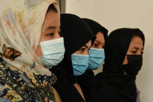 Afghan women taekwondo fighters feel defeated by Taliban