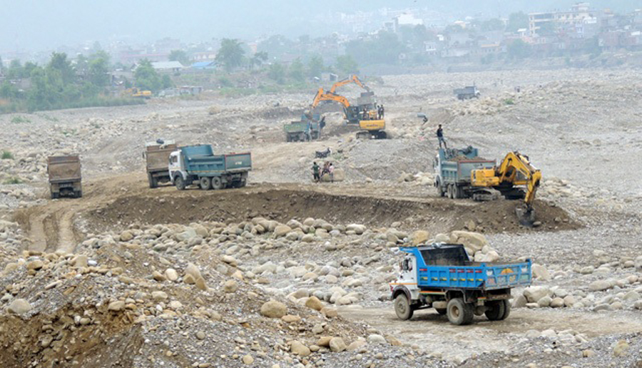 नदीजन्य पदार्थ उत्खननमा पुनः रोक