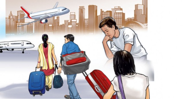 वैदेशिक रोजगारीमा जाने जिल्लामध्ये खोटाङ १९औँ स्थानमा