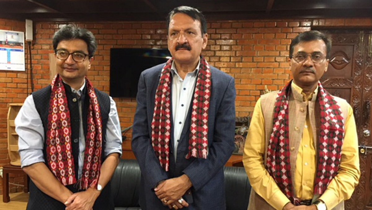 सहमहामन्त्री डा महतको नेतृत्वमा कांग्रेसको टोली  भारत प्रस्थान