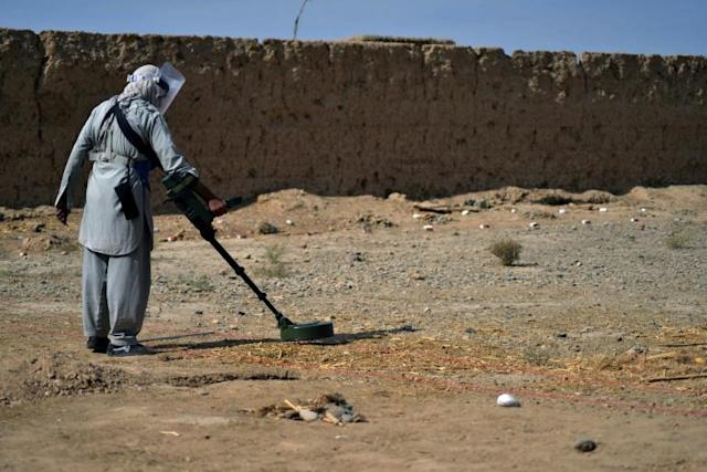 Clearing Afghanistan’s landmines one careful step a time