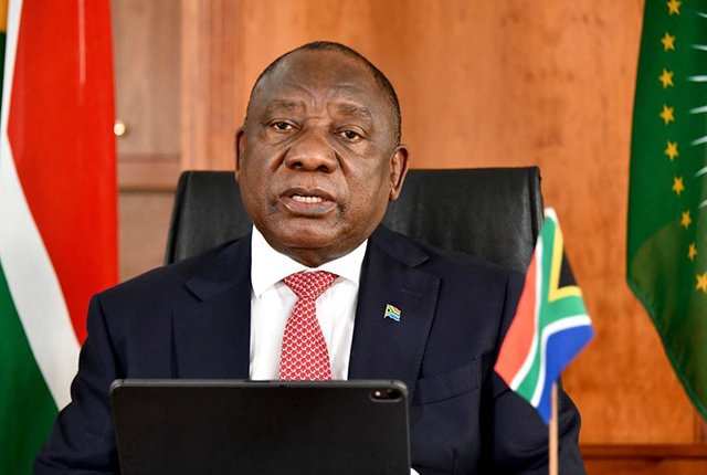S.African president wants ‘urgent’ lifting of travel bans