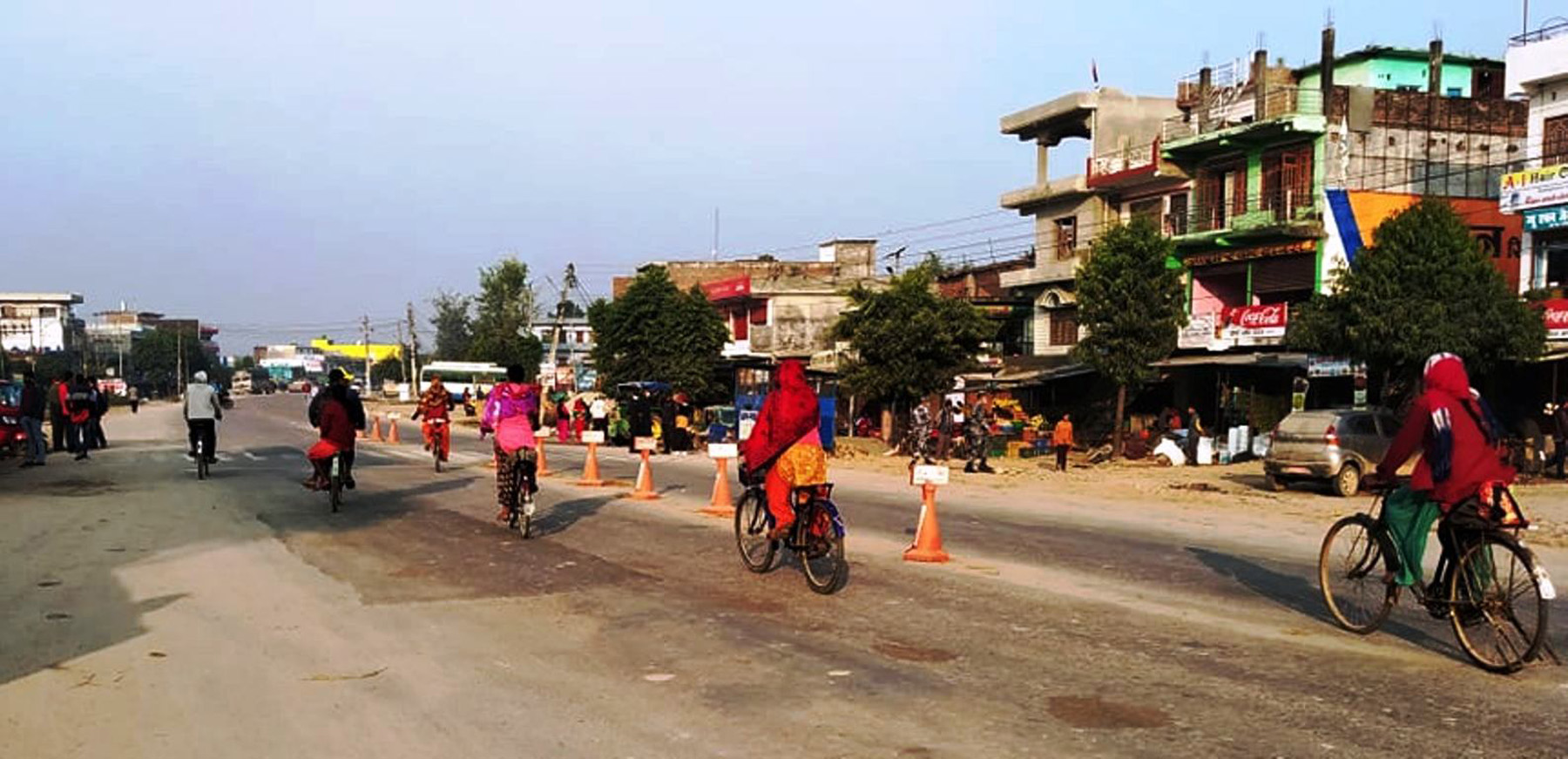 बन्दबाट जनजीवनमा सामान्य प्रभाव