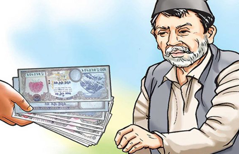 भत्ता बुझ्न ज्येष्ठ नागरिकलाई समस्या