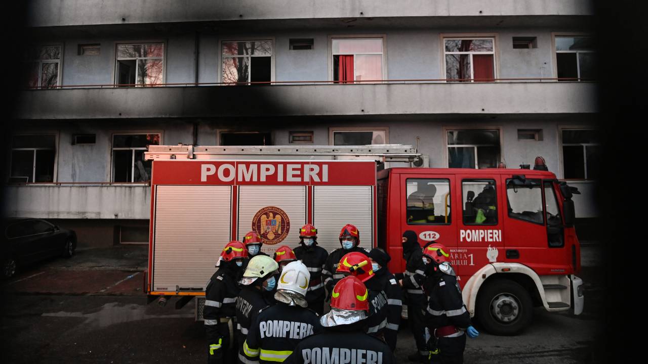 Two Covid patients die in Romania’s latest hospital fire