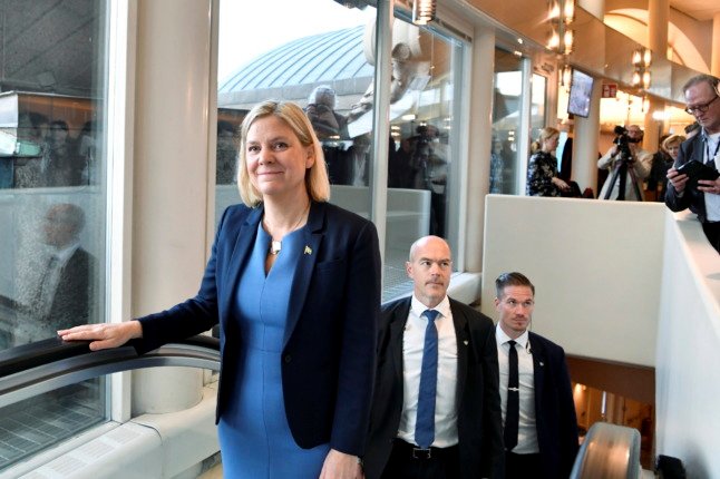 Parliament Elects Social Democrats Andersson As Swedens First Woman PM