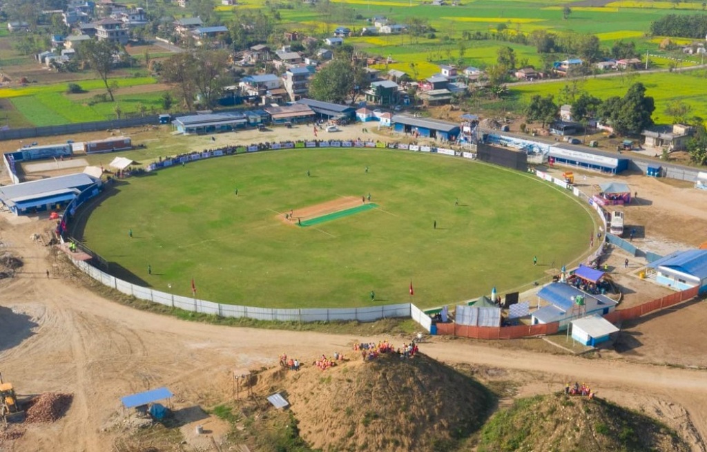 गौतमबुद्ध अन्तर्राष्ट्रिय क्रिकेट रङ्गशालाको लाइन काटियो
