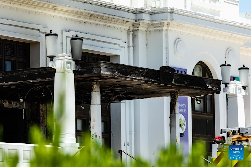 Australia’s Old Parliament House damaged by fire