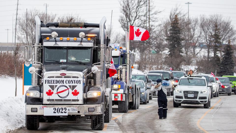 Canada truckers continue anti-COVID vaccine protest in Ottawa